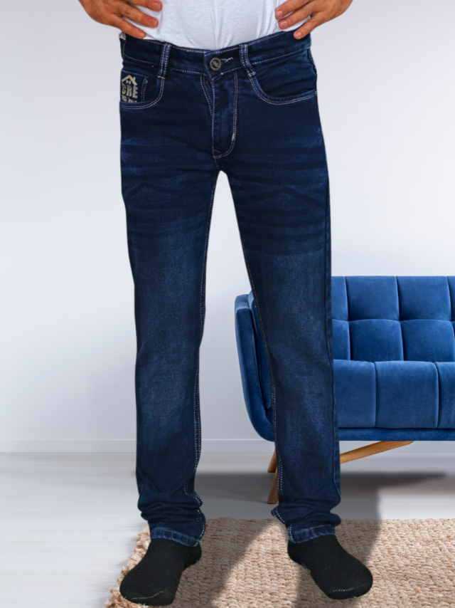 Stylish men's comfort jeans