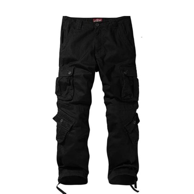Men's Loose Fit Camo Cargo Pant  6 POCKET