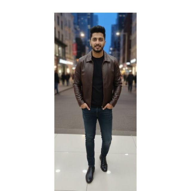 USPA Men’s Premium Heritage Leather Jacket