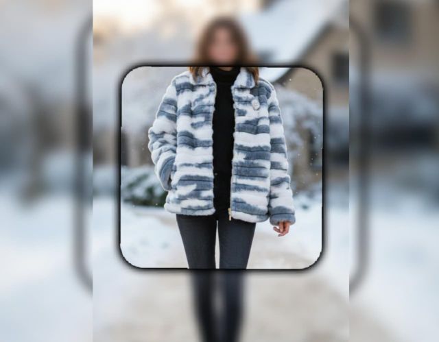 The Arctic Cloud Ombre Jacket