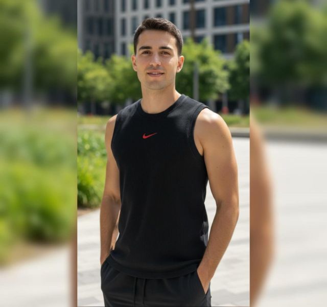 Nike Men’s Athletic Ribbed Tank Top (Sleeveless Inner)