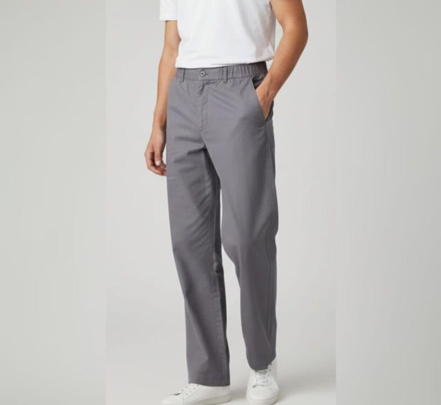 Casual Cotton Trousers