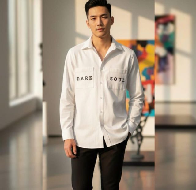 Double Pocket Cotton Shirt