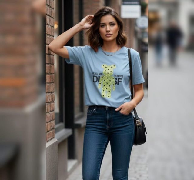 Urban Charm Bear Tee