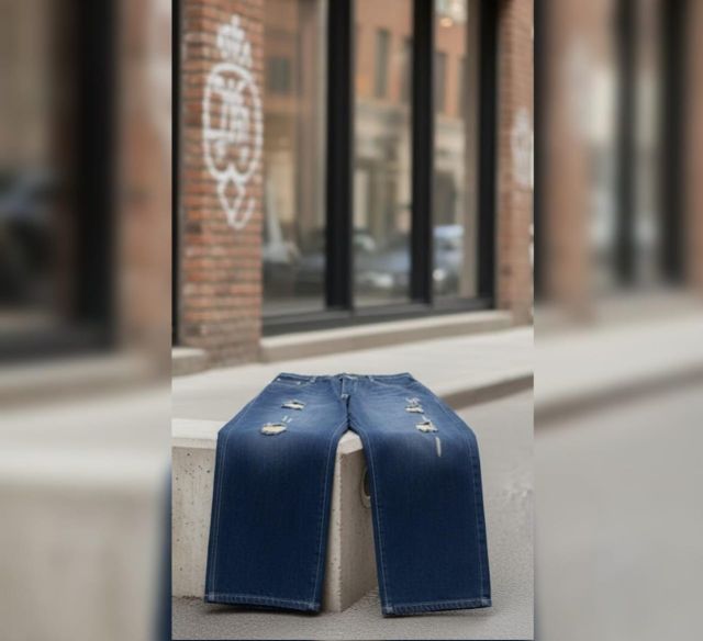 modern wide-leg silhouette