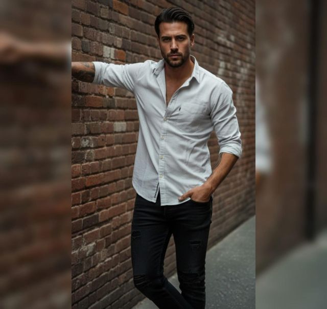 Casual Button-Down Shirt