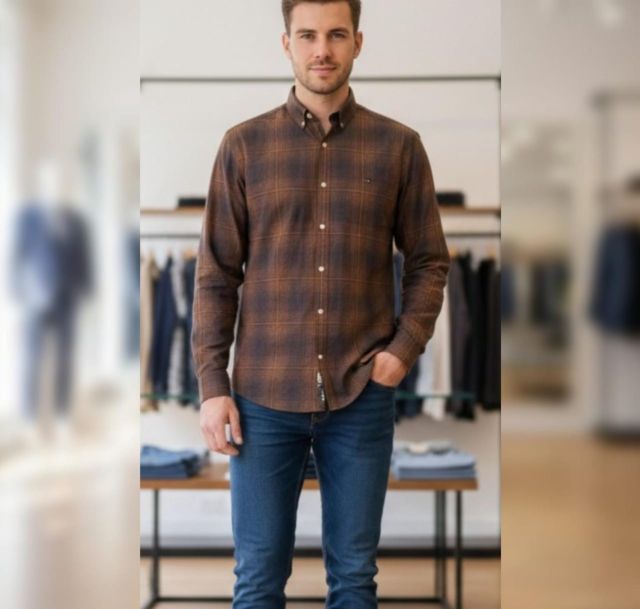 Men’s Premium  Checked Shirt.