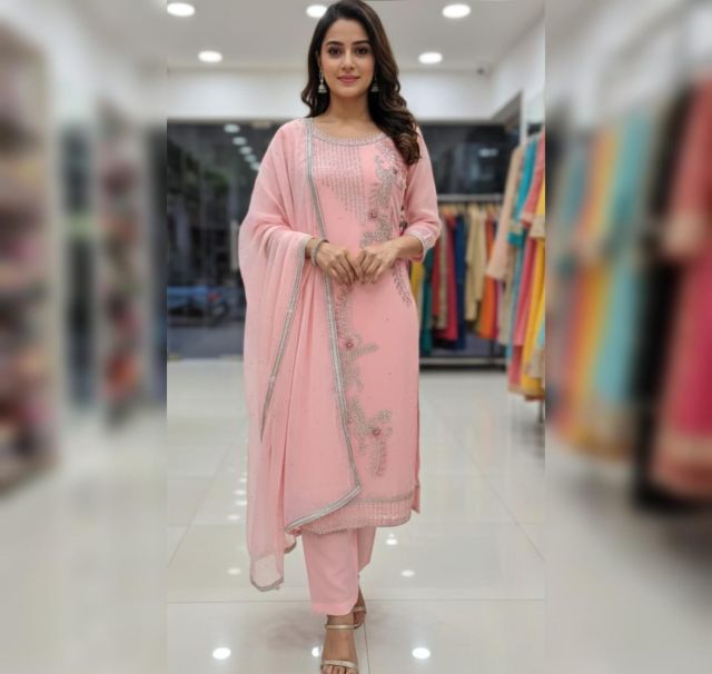 Gul-e-Noor Unstitched Suit