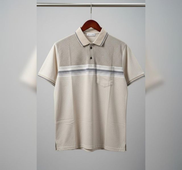 Textured Panel T-Shirt