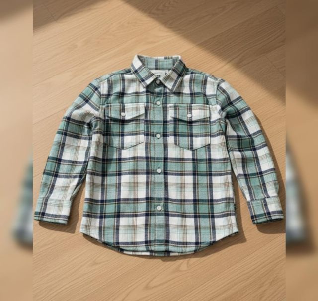 Highland Sage Plaid Shirt