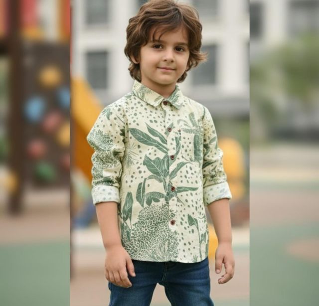 BOTANICAL PRINTED SHIRT