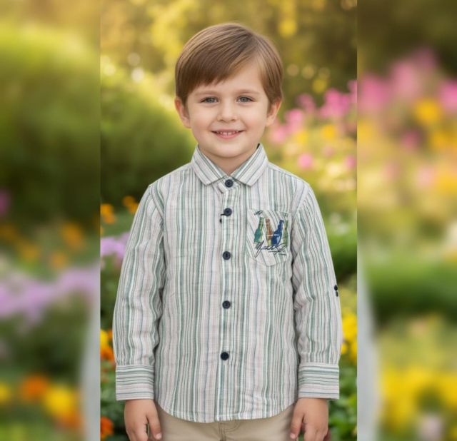 LINING PRINTED SHIRT