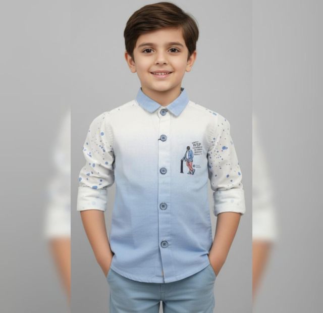 COOL PRINTED MINOR SHIRT