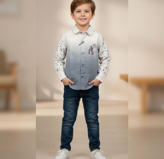 A PRINTED MINOR SHIRT