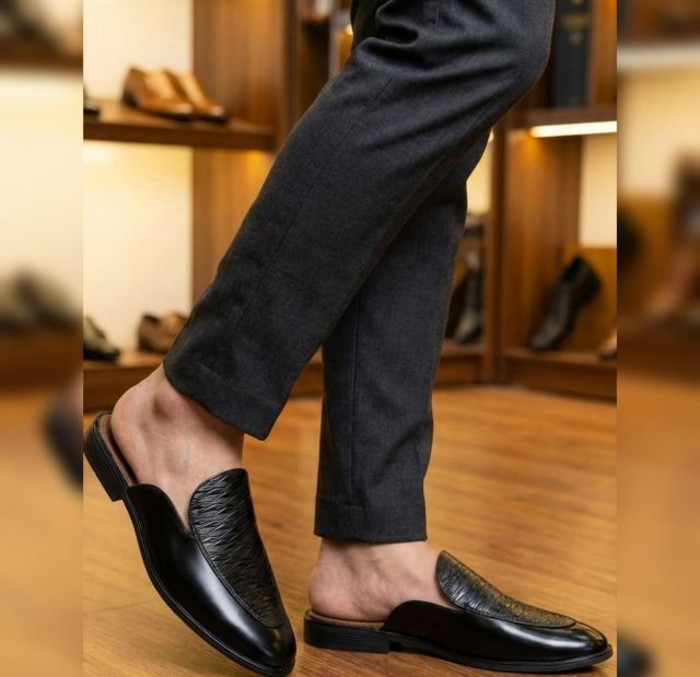 FORMAL MENS backless SANDLES