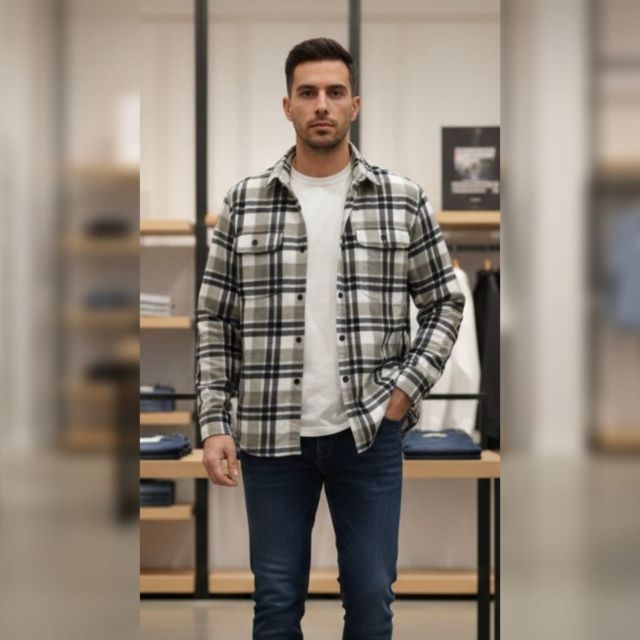 MENS CHECK COTTON WEAR