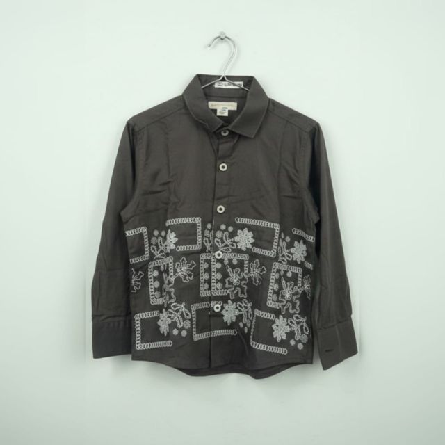 BLACK MINOR PRINTED SHIRT