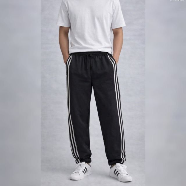 A wide-leg or straight-cut  LOWER