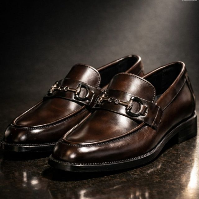 Horsebit Leather Loafers
